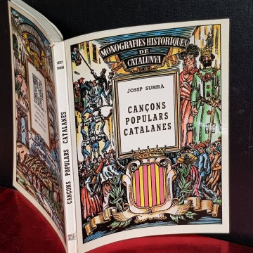 CANÇONS POPULARS CATALANES, JOSEP SUBIRÀ.