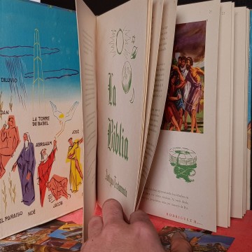 ÁLBUM DE CROMOS LA BIBLIA, ANTIGUO TESTAMENTO.