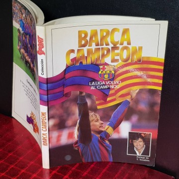 BARÇA CAMPEÓN 1984-85, LA LIGA VOLVIÓ AL CAMP NOU.