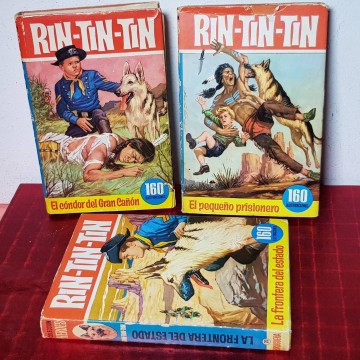 LOTE 3 NOVELAS DE RIN-TIN-TIN.