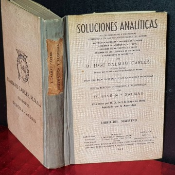 SOLUCIONES ANALÍTICAS, JOSÉ DALMAU CARLES.