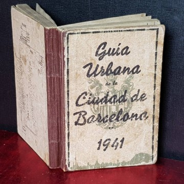 GUÍA URBANA DE LA CIUDAD DE BARCELONA, 1941. (reservado)