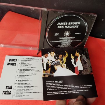 CD rareza raro de James Brown live in Augusta Sex Machine comprar