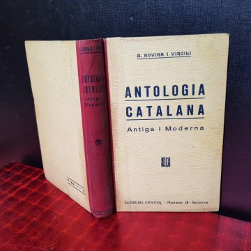 ANTOLOGIA CATALANA, ANTONI ROVIRA I VIRGILI.