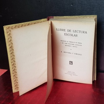 ANTOLOGIA CATALANA, ANTONI ROVIRA I VIRGILI.