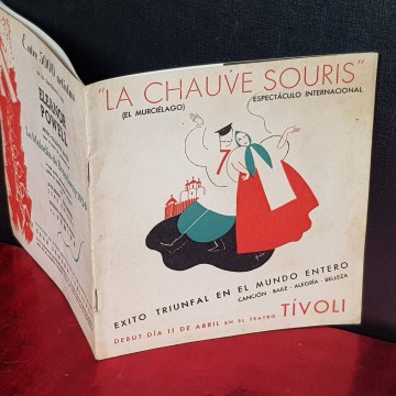 EL MURCIÉLAGO, LA CHAUVE SOURIS.