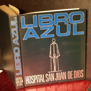 LIBRO AZUL, HOSPITAL SAN JUAN DE DIOS.