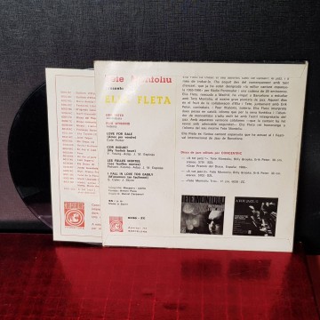 TETE MONTOLIU PRESENTA ELIA FLETA, VINILO SINGLE.