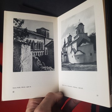 Libro frescos yugoslavos medievales (pintura Edad Media antigua Yugoslavia)
