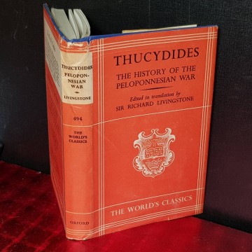 THE HISTORY OF THE PELOPONNESIAN WAR, THUCYDIDES.