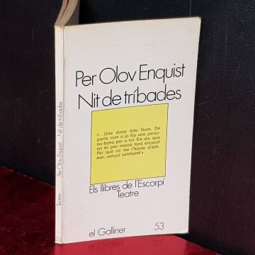 NIT DE TRÍBADES, PER OLOV ENQUIST.