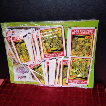 ÁLBUM + CROMOS AUTOADHESIVOS LOS CUENTOS DE LA ABUELITA.