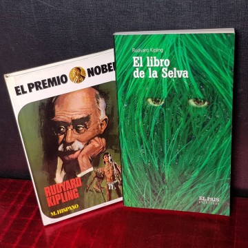 EL LIBRO DE LA SELVA Y BIOGRAFÍA DE RUDYARD KIPLING.