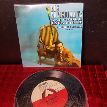 ELS COMEDIANTS, SALVADOR ESCAMILLA, VINILO SINGLE.
