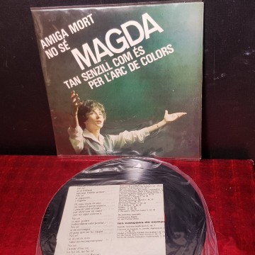 AMIGA MORT, MAGDA, VINIL SINGLE.