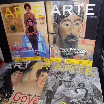 LOTE 5 REVISTAS DESCUBRIR EL ARTE.