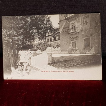 POSTAL GRANADA, CONVENTO DEL SACRO MONTE.
