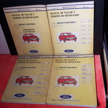 FORD ESCORT, MANUAL DE TALLER.