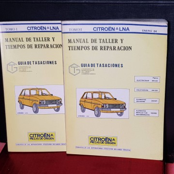 CITROËN LNA, MANUAL DE TALLER Y TIEMPOS DE REPARACIÓN.