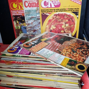 LOTE 35 REVISTAS COCINA Y HOGAR.