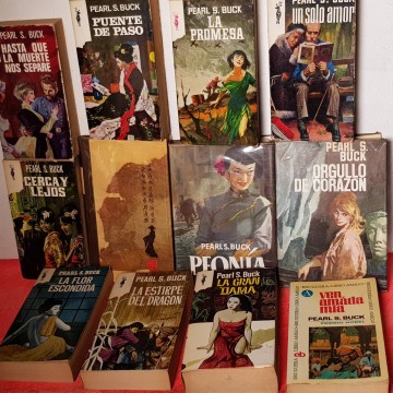 LOTE 12 NOVELAS DE PEARL S. BUCK