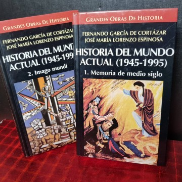 HISTORIA DEL MUNDO ACTUAL, FERNANDO GARCÍA DE CORTÁZAR.