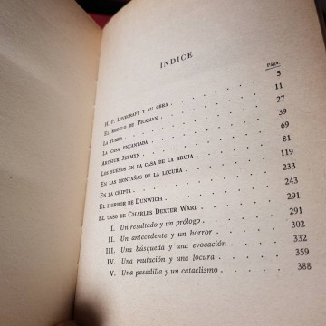 OBRAS ESCOGIDAS DE H.P. LOVECRAFT.