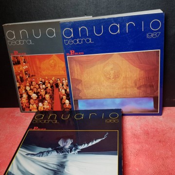 LOTE ANUARIO TEATRAL.