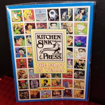KITCHEN SINK PRESS, THE FIRST 25 YEARS, DAVE SCHREINER (NUEVO).