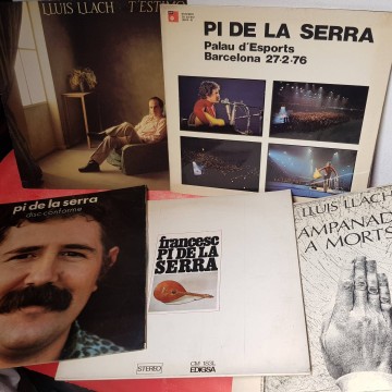 LOT 5 VINILS LP NOV CANÇÓ.