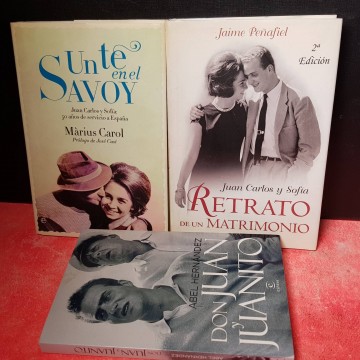 LOTE 3 LIBROS FAMILIA REAL