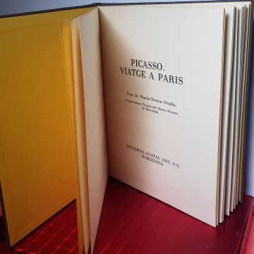 PICASSO, VIATGE A PARÍS.