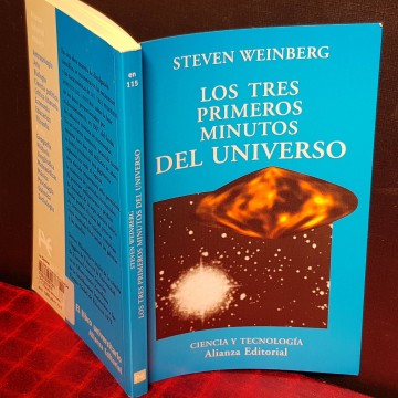 LOS TRES PRIMEROS MINUTOS DEL UNIVERSO, STEVEN WEINBERG.