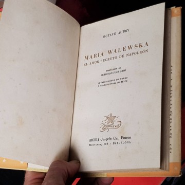MARIA WALEWSKA, O. AUBRY.