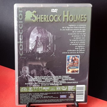 Película descatalogada en DVD Sherlock Holmes y la voz del terror comprar