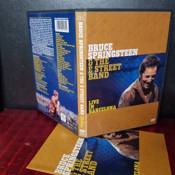 BRUCE SPRINGSTEEN LIVE IN BARCELONA, DVD.