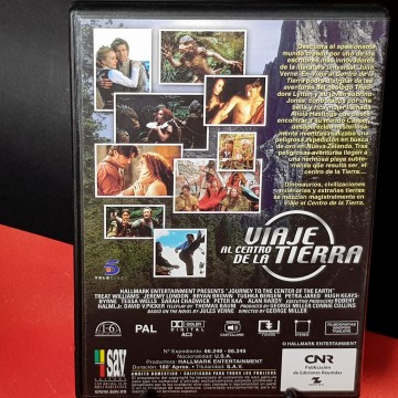 Viaje al centro de la tierra de Julio Verne DVD comprar