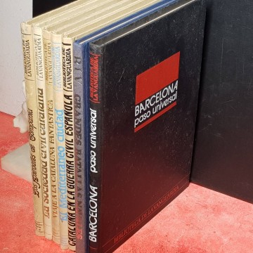 LOTE 6 TOMOS BIBLIOTECA DE LA VANGUARDIA.