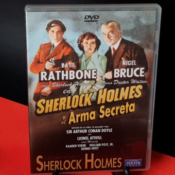 Película Sherlock Holmes y el arma secreta DVD comprar