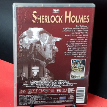 Película Sherlock Holmes y el arma secreta DVD comprar