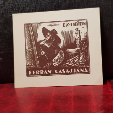 EX-LIBRIS FERRAN CASAJUANA.