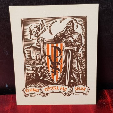 EX-LIBRIS VENTURA PAU SOLER.
