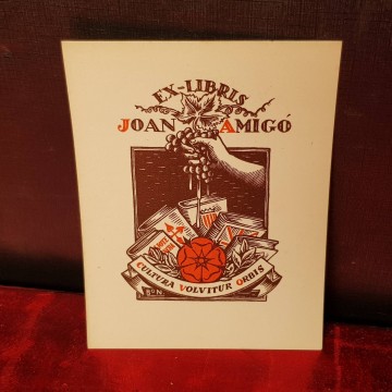 EX-LIBRIS JOAN AMIGÓ.