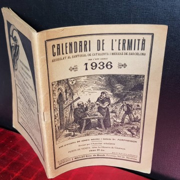 CALENDARI DE L'HERMITÀ 1936.