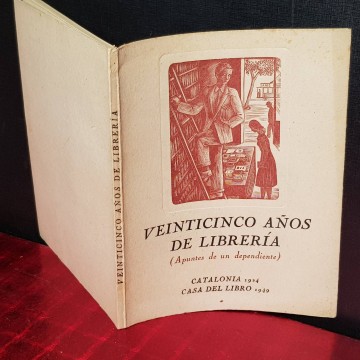 VEINTICINCO AÑOS DE LIBRERÍA, APUNTES DE UN DEPENDIENTE.