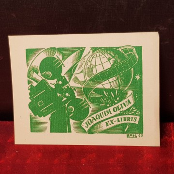 EX-LIBRIS JOAQUIM OLIVA.