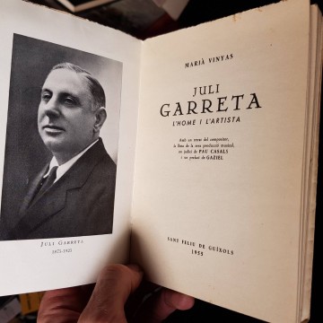 JULI GARRETA, L'HOME I L'ARTISTA, MARIÀ VINYAS.
