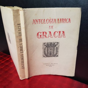 ANTOLOGIA LÍRICA DE GRÀCIA.