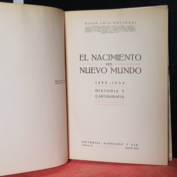 EL NACIMIENTO DEL NUEVO MUNDO, 1492-1534, HISTORIA Y CARTOGRAFÍA.