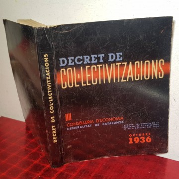 DECRET DE COL.LECTIVITZACIONS.